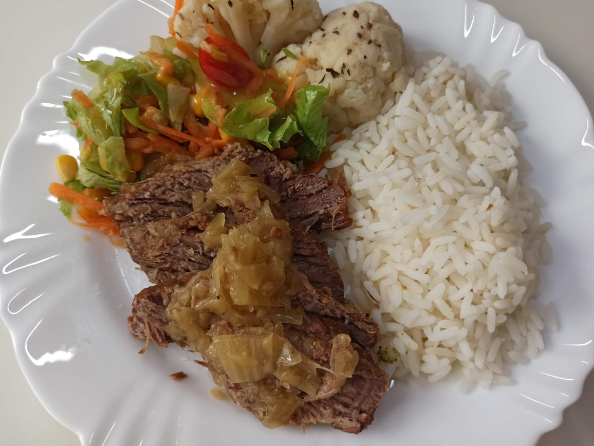 Cupim com cebola na pressão